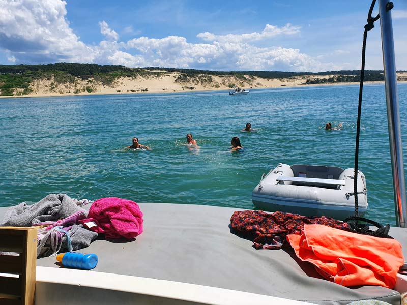 le grand tour du bassin d'arcachon en bateau